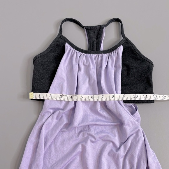 Lululemon No Limits Tank Top Lolo Purple Grey Size 4 - Picture 3 of 6